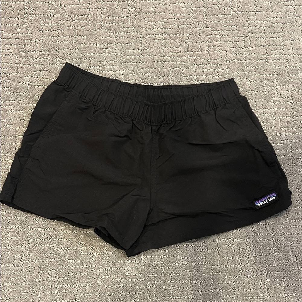 Patagonia Women's Barely Baggies Black Shorts